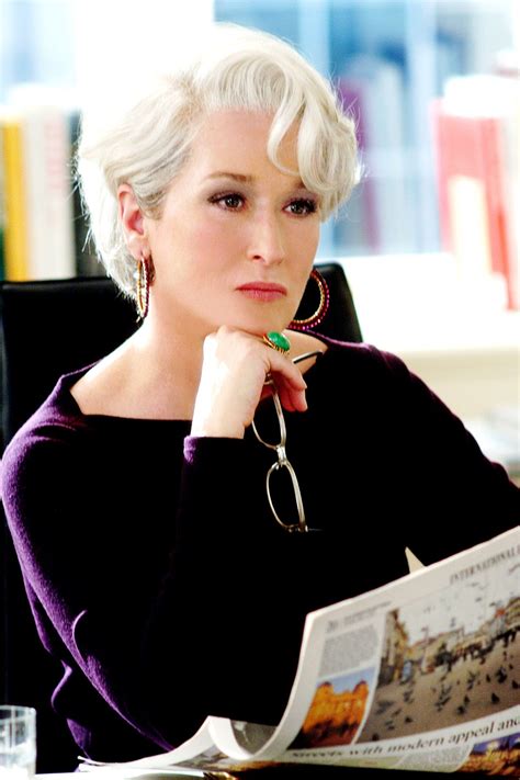 meryl streep hair in prada